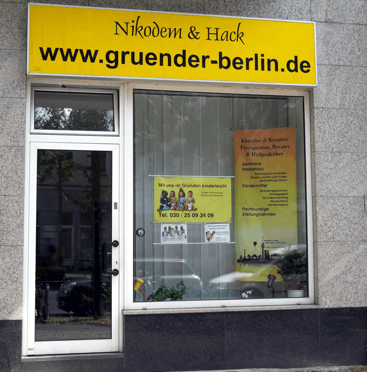 Unser B�ro in der Brunnenstrasse