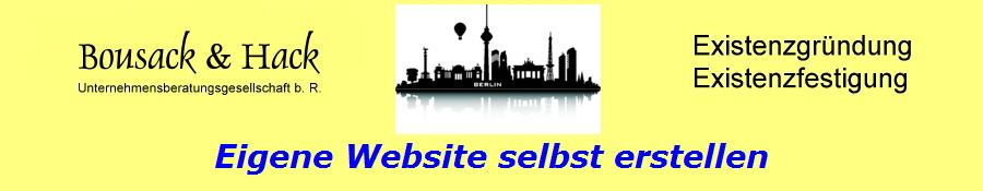 Eigene Website selbst erstellen